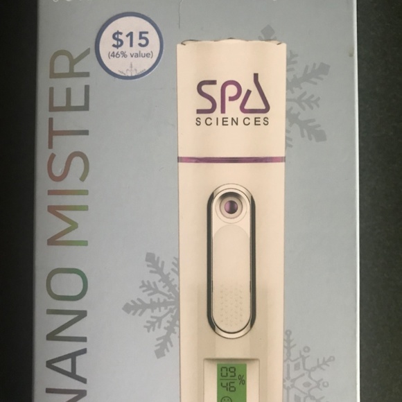 Spa Sciences Nano Mister Facial Mist Sprayer with Skin Analyzer NIB - Picture 12 of 16